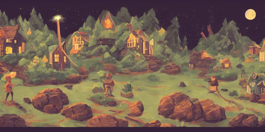 Prompt: cottagecore aesthetic on black background, organic, in gouache detailed paintings, props, stylized, 2 d sprite, kitbash, 8 k