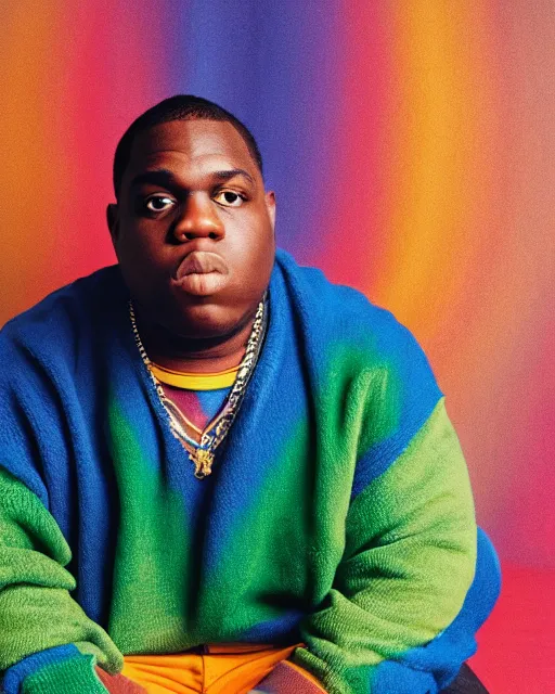 Biggie smalls wearing online coogi sweater