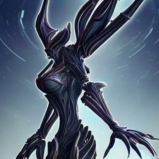 Image similar to highly detailed exquisite warframe fanart, worms eye view, looking up at a 500 foot tall giant elegant beautiful saryn prime female warframe, as a stunning anthropomorphic robot female dragon, posing elegantly over your tiny form, looking down at you, detailed legs looming over you, sleek smooth white plated armor, proportionally accurate, anatomically correct, sharp claws, two arms, two legs, camera close to the legs and feet, camera looking up, giantess shot, upward shot, ground view shot, leg and hip shot, front shot, epic cinematic shot, high quality, captura, realistic, professional digital art, high end digital art, furry art, giantess art, anthro art, DeviantArt, artstation, Furaffinity, 3D, 8k HD render, epic lighting