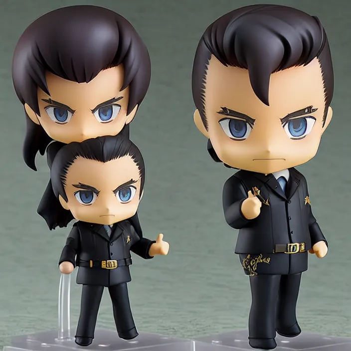 Image similar to Johnny Cash, An anime Nendoroid of Johnny Cash, figurine, detailed product photo