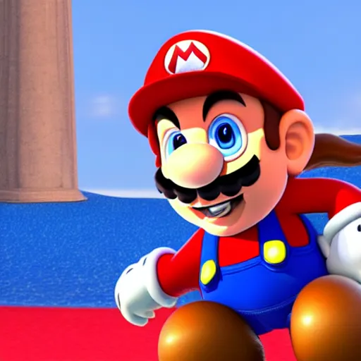 Image similar to Marco Rubio as super Mario