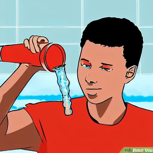 Image similar to how to drink water, wikihow,