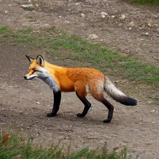 Image similar to fox in stray game