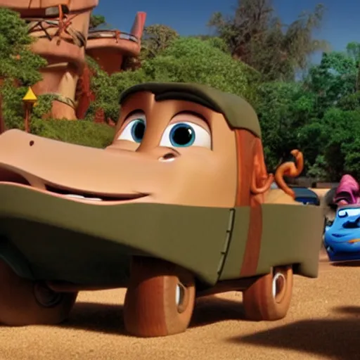 Image similar to Noah's Ark as seen in Disney Pixar's Cars (2006)