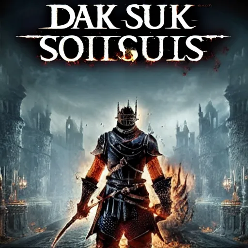 Prompt: dark souls 4, game logo