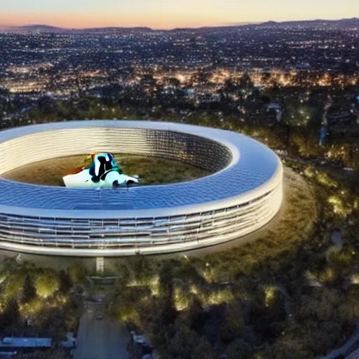 Image similar to apple headquarters, cupertino