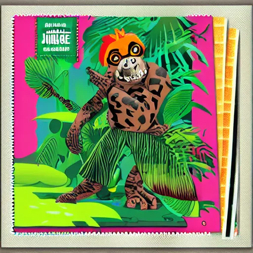 Image similar to jungle boogie man