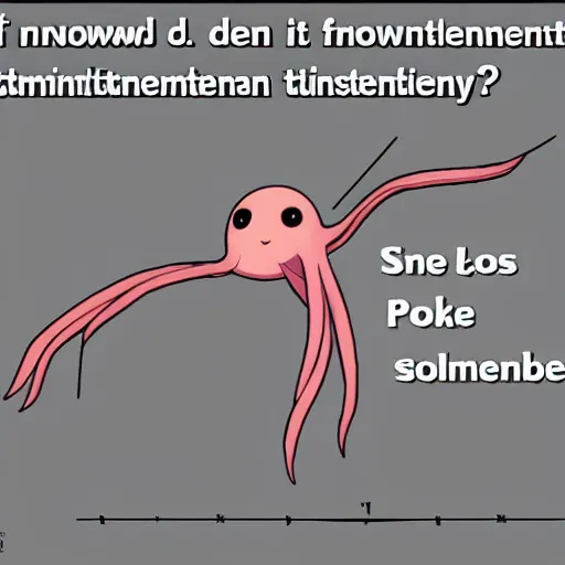 Image similar to if then is unknowable due to infinite parameters. sets of choices can seemingly come to be spontaneously. squid l pork