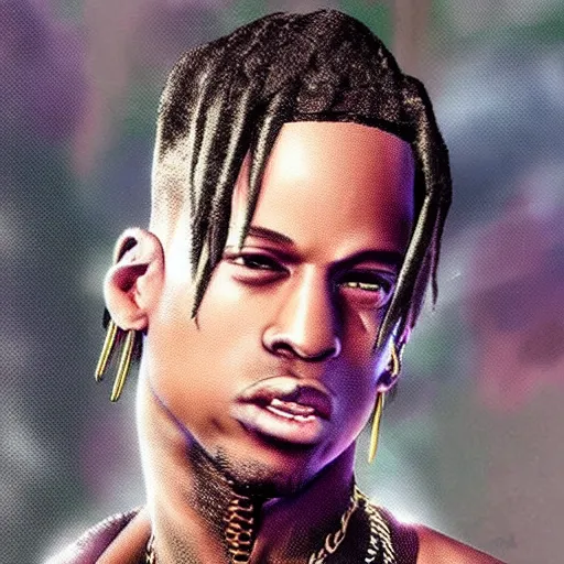 Image similar to Travis Scott in IMVU,