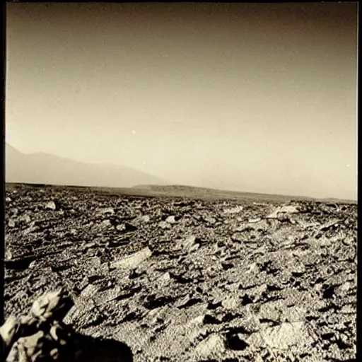 Image similar to photo from the surface of venus