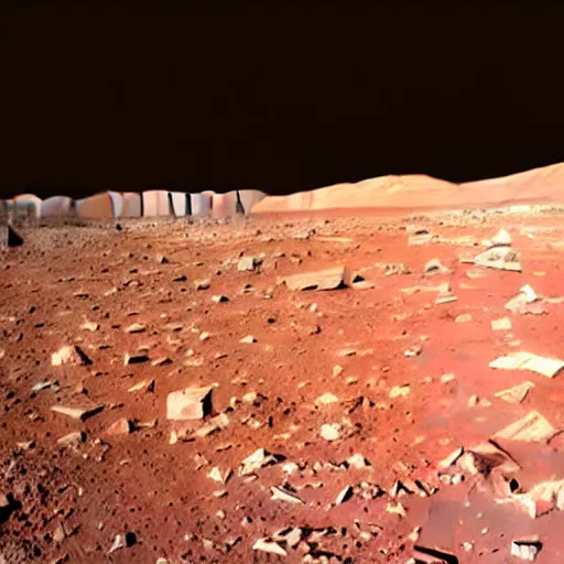 Prompt: a selfy of Elon Musk on Mars