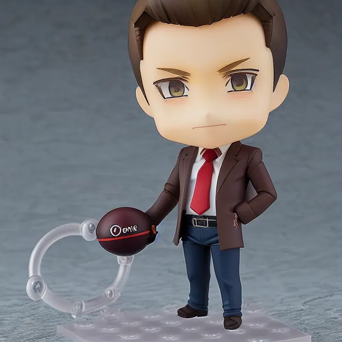 Image similar to One! Anime Nendoroid figurine of Elon Musk, fantasy, figurine , product photo