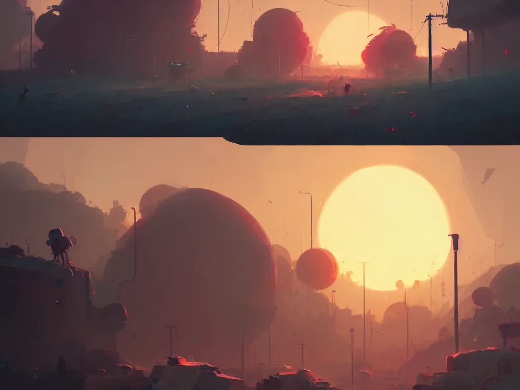 Image similar to trash planet by atey ghailan, ismail inceoglu, michal lisowski, artstation, volumetric light, high detail, perfect