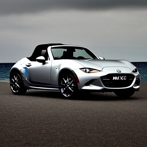 Image similar to grey mazda mx 5