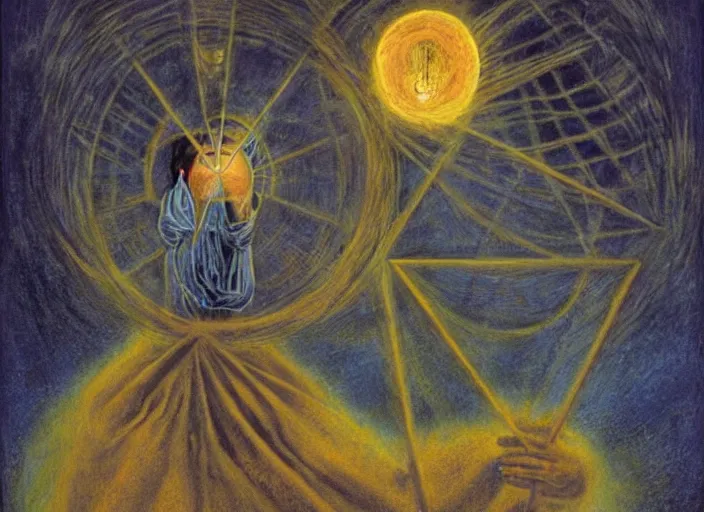 Prompt: a shaman! woman holding up the universe, by remedios varo, reflection, symbolist, pastel colors, dramatic lighting, smooth, sharp focus, extremely detailed, aesthetically pleasing composition