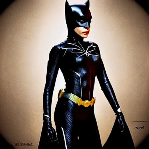 Image similar to “Zendaya as catwoman in Batman”