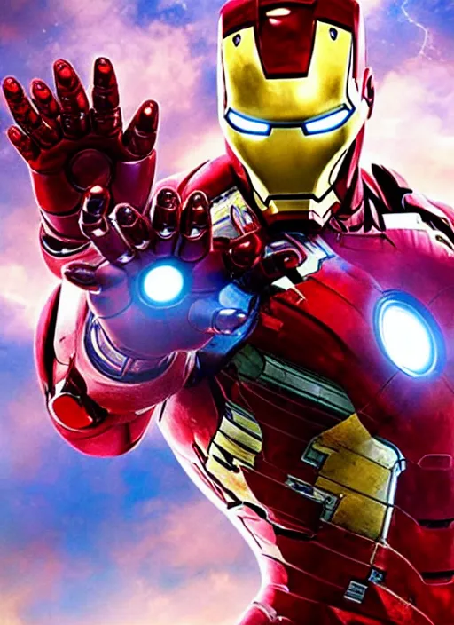 Image similar to chris evans as iron man, movie poster, photo