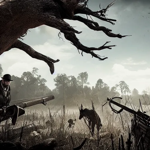 Image similar to hunt showdown