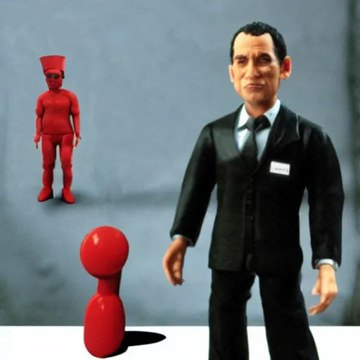 Prompt: willard ( 2 0 0 3 ) action figure still in packaging, photo - realistic,