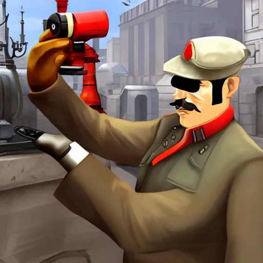 Image similar to joseph stalin, tf 2, valve, gameplay,