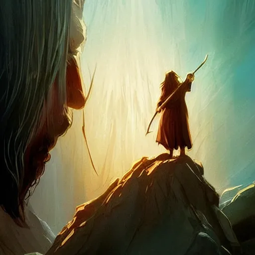 Image similar to face icon stylized minimalist the lord of the rings : the fellowship of the ring 2 0 0 1, loftis, cory behance hd by jesper ejsing, by rhads, makoto shinkai and lois van baarle, ilya kuvshinov, rossdraws global illumination