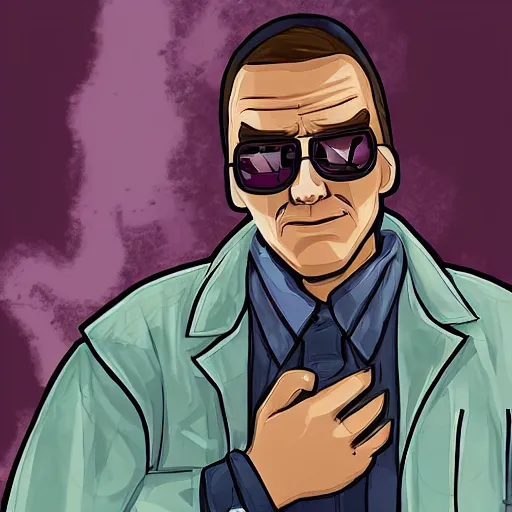 Prompt: Corpse husband as a gta character