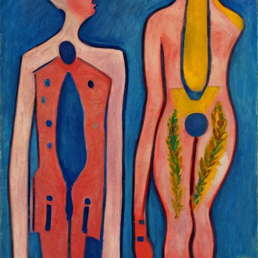 Image similar to cyborgs by matisse