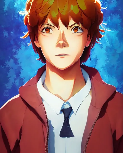 Image similar to shaggy from scooby doo, portrait shinkai makoto studio ghibli studio key hideaki anno sakimichan stanley artgerm lau rossdraws james jean marc simonetti elegant highly detailed digital painting artstation pixiv