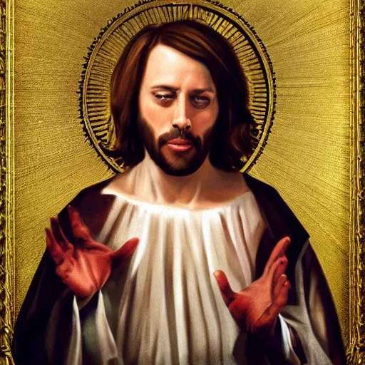 Prompt: Carol Burnett as Jesus, Baroque oil painting, highly detailed, 4k