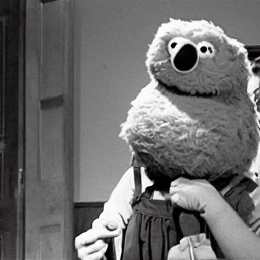 Prompt: elmo in to kill a mockingbird