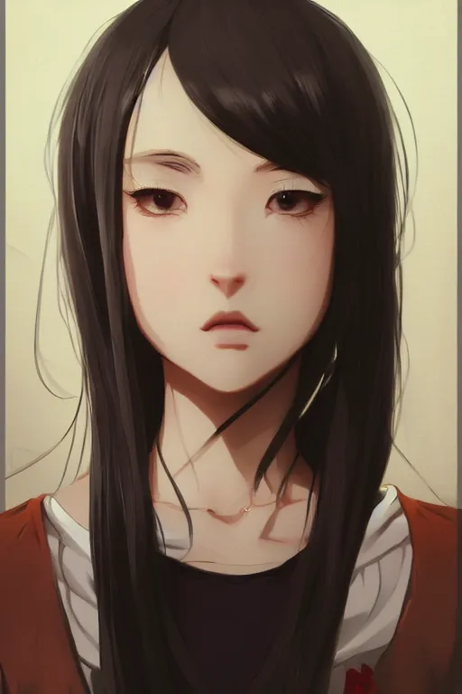 Prompt: a girl trying not to cry, full body shot, intriguing outfit, fine - face, realistic shaded perfect body, fine details. night setting. very anime style. realistic shaded lighting poster by ilya kuvshinov katsuhiro, magali villeneuve, artgerm, jeremy lipkin and michael garmash, rob rey and kentaro miura style, trending on art station