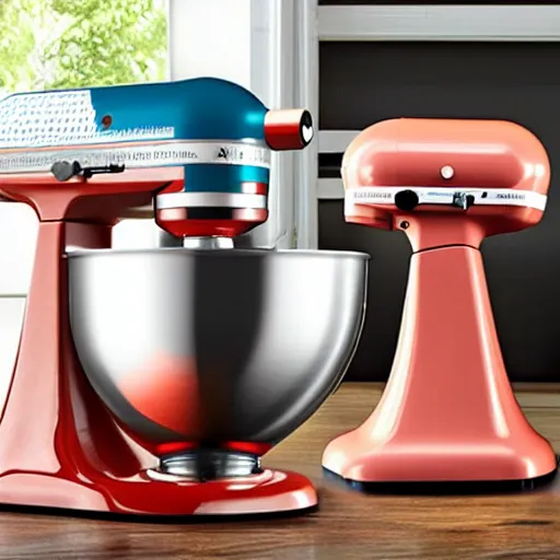 Prompt: kitchenaid mixer for boys