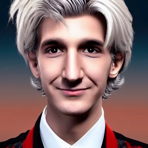 Image similar to handsome xqc