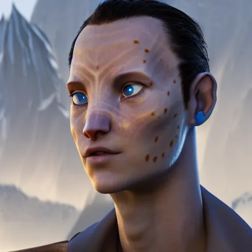 Image similar to movie scene avatar, ultra realistic details, 8 k