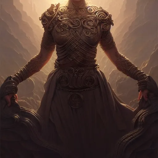 Image similar to gordian knot, fine art, awesome fantasy book cover on pinterest, award winning, dark fantasy landscape, fantasy magic, intricate, elegant, sharp focus, cinematic lighting, highly detailed, digital painting, concept art, art by wlop and artgerm and greg rutkowski, masterpiece, trending on artstation, 8 k