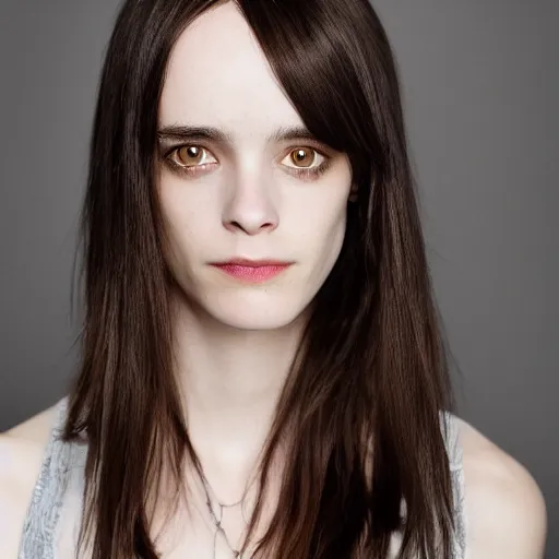 Prompt: stacy martin, headshot, neutral expression, 8 k