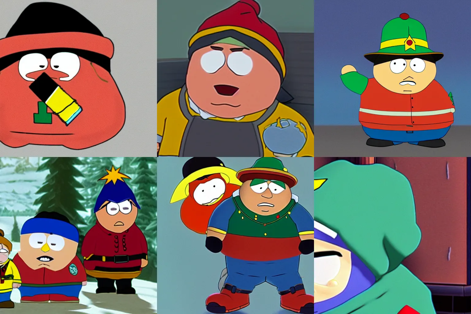 Prompt: Eric Cartman as a character in Kingdom Hearts,