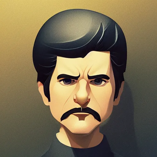 Image similar to face icon stylized minimalist george lucas, loftis, cory behance hd by jesper ejsing, by rhads, makoto shinkai and lois van baarle, ilya kuvshinov, rossdraws global illumination