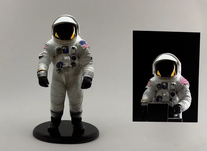 Image similar to Image on the store website, eBay, Full body, 80mm resin figure of an astronaut