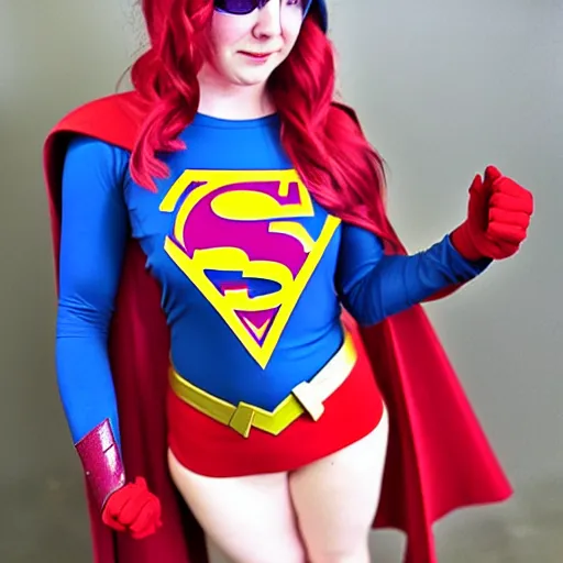 Prompt: Zoe Quinn as Supergirl