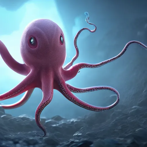 Prompt: photography of a realistic tentacool animal, ultra detailed, 8 k, cinematic lighting, natural background, trending on artstation, pokemon