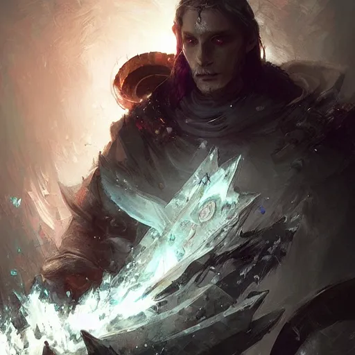 Image similar to necromancer the winner of coldopenstories FF, hearthstone art style, epic fantasy style art by Craig Mullins, fantasy epic digital art, epic fantasy card game art by Greg Rutkowski