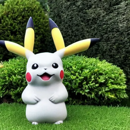 Image similar to Pikachu Sculpture made out of Marble