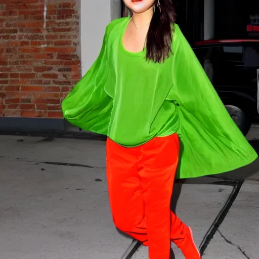 Image similar to selena gomez as celery