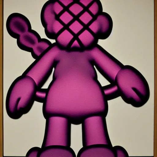 Image similar to kaws artwork