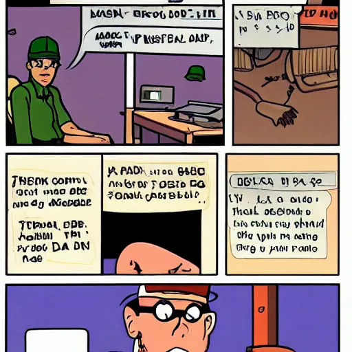 Image similar to dale gribble discovering 4 chan on his computer king of the hill
