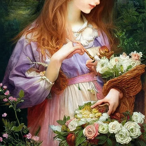 Image similar to beautiful artwork by sophie anderson