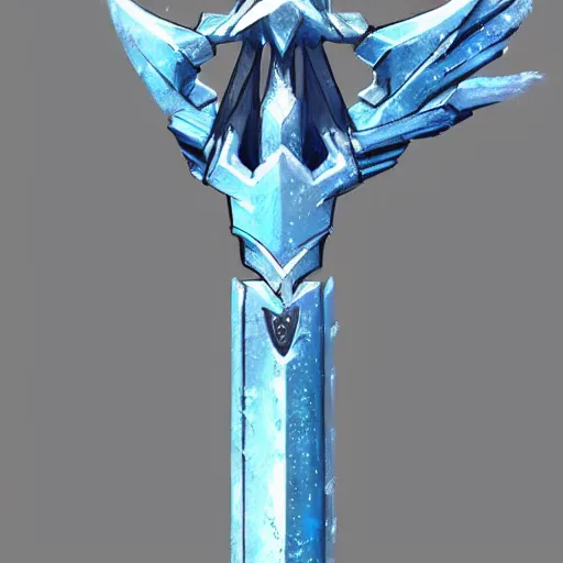 Roblox, sword, digital art, cyan, weapon