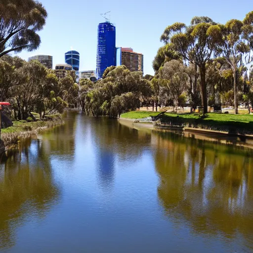 Image similar to adelaide, torrens river