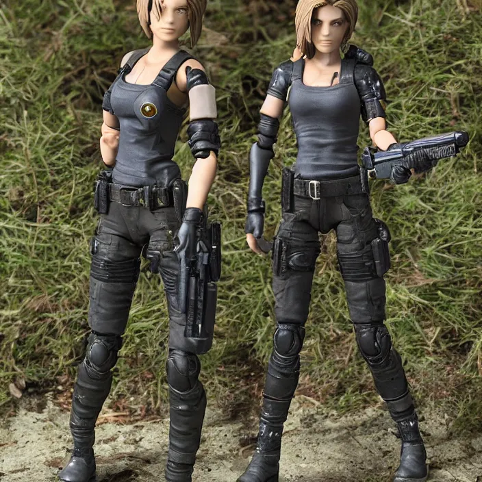 Prompt: a detailed figure of lisa trevor from resident evil, first 4 figures, detailed product photo